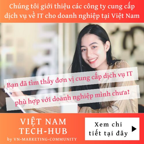 Chúng tôi giới thiệu các công ty cung cấp dịch vụ về IT cho doanh nghiệp tại Việt Nam